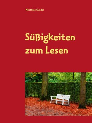 cover image of Süßigkeiten zum Lesen